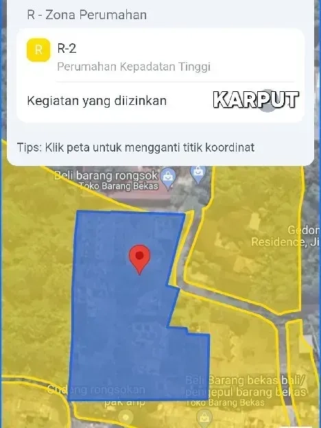 Dijual 26,5 are, Jl. Raya Mandiri Kubung Batu Belakang Kantor Imigrasi Jimbaran Kuta Selatan