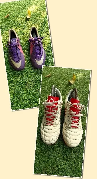 sepatu bola 2 pasang nike mercurial glide & ortuseight eltiburon v2