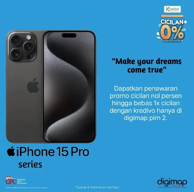 kredit iphone 15 lebih murah dengan kredivo