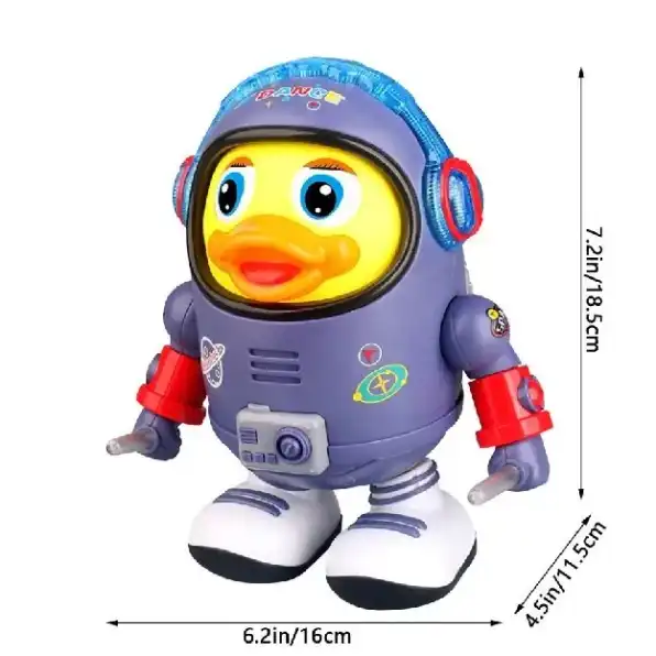 Mainan Robot Bebek Astronot Joget Dancing Walking Musik Dan Lampu