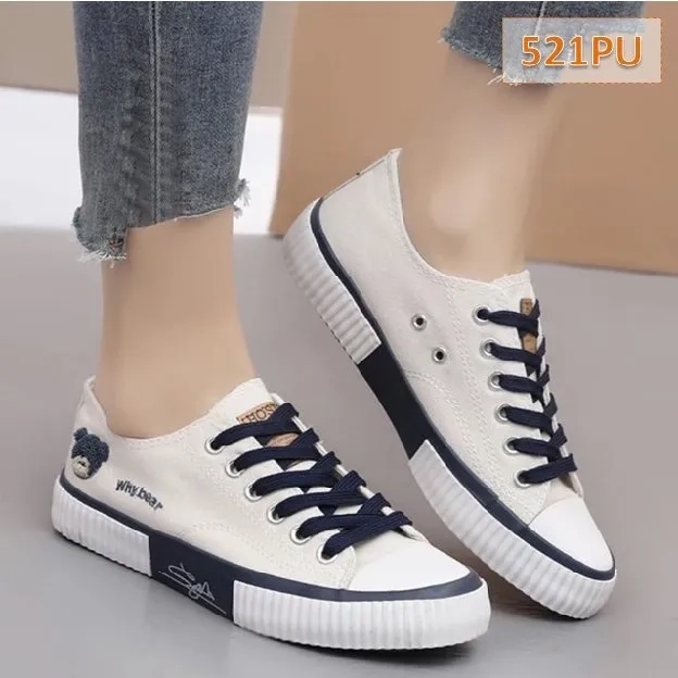 Sepatu Sneaker Wanita Whybear Tali - dmn