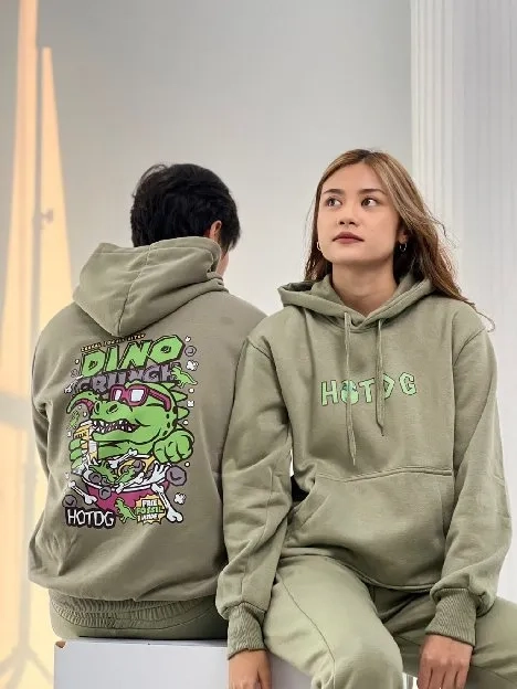 Dino Crunch Hoodie Jumper Pullover