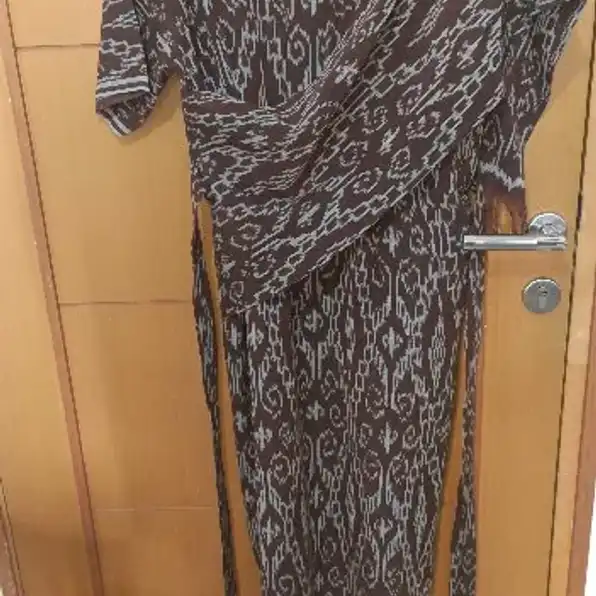 Dress Panjang Tenun (baru)