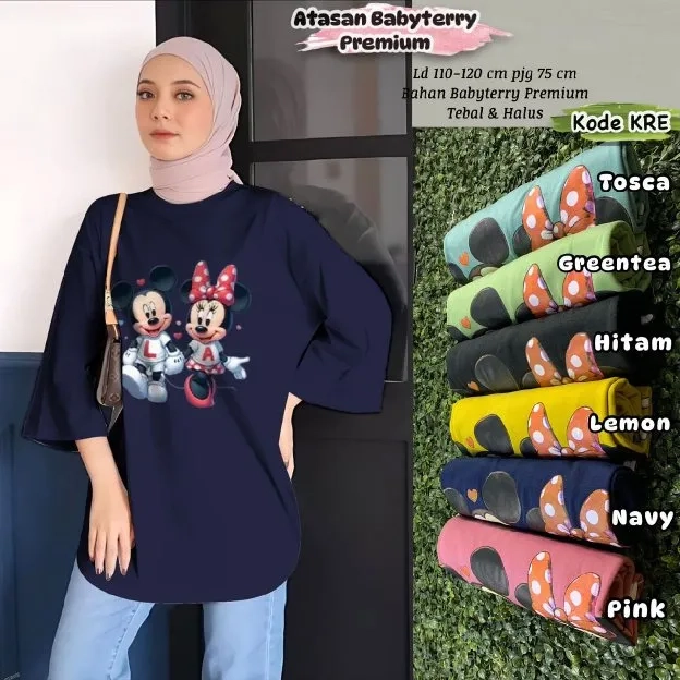 Kaos Karakter Wanita