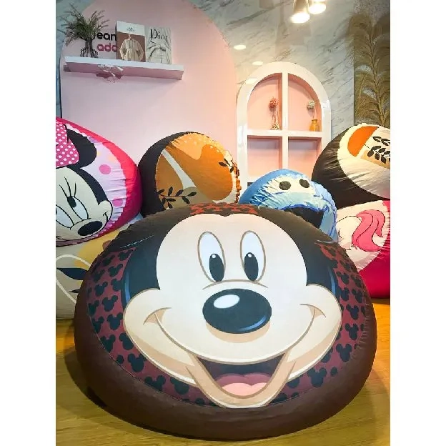 Bean bag Sofa Squishy Spesial Motif Karakter Siap Pakai