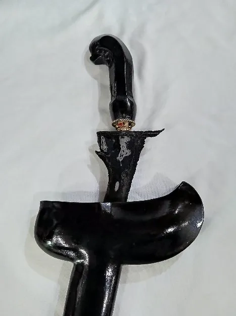 Keris sepuh kebo dengen pamor ceprit Majapahit 