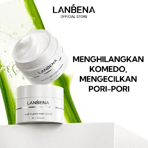 [BPOM] Lanbena Masker Komedo Wajah Komedo-Pengangkat /Pembersih Komedo/Masker Hidung/Pencabut komedo