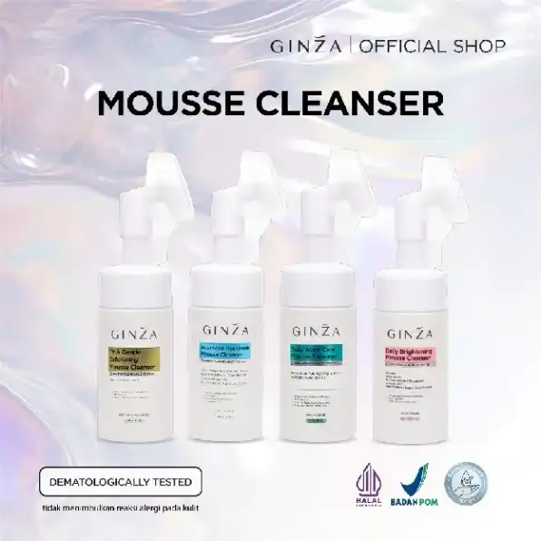 Ginza Mousse Cleanser 110ml | Facial Wash Ginza