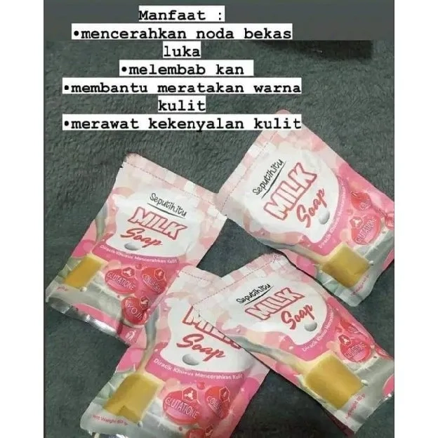 Sabun Seputih Itu Milk Soap