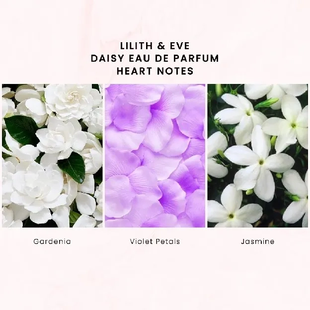 Lilith and Eve Daisy Eau De Parfum (EDP) - Perfume Wanita Minyak Wangi Parfume Tahan Lama