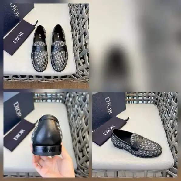 Sepatu pantofel formal pria dior