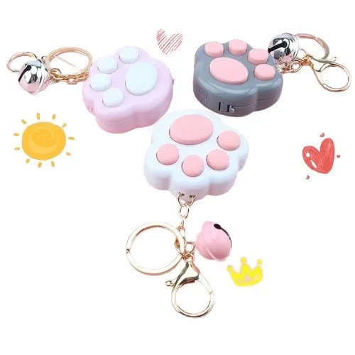 Mainan Pop It Gantungan Kunci Jennie BlackPink Elektronik Mainan Anak Cat Paws Fidget Toys