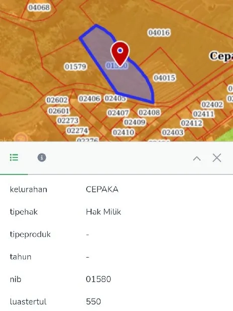 Dijual 6,5 are, Jl. Raya Munggu Kapal Raya Tangeb Cepaka Kediri Tabanan