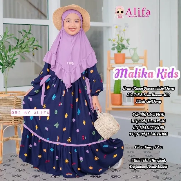 malika gamis anak