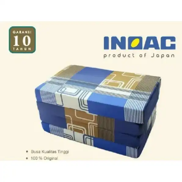 KASUR LIPAT INOAC JAPAN ORIGINAL JAPAN QUALITY TEBAL 5CM / 10CM (GARANSI 15 & 10 TAHUN) ANTI KEMPES