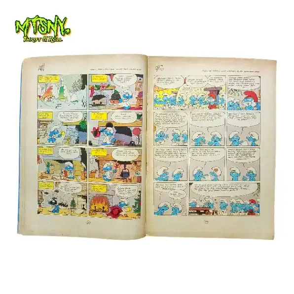 Komik Lebar Eropa Semua Harus Di Smurf Aya Media Pustaka 1989