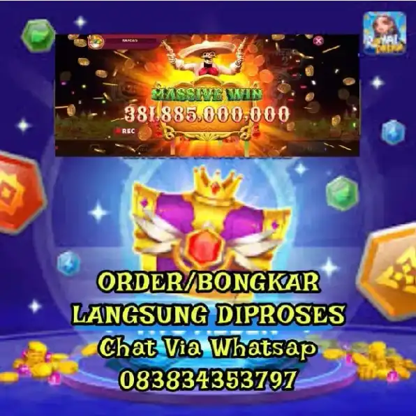 Bongkar  Chip Royal i langsung Chat via Whastap 083834353797