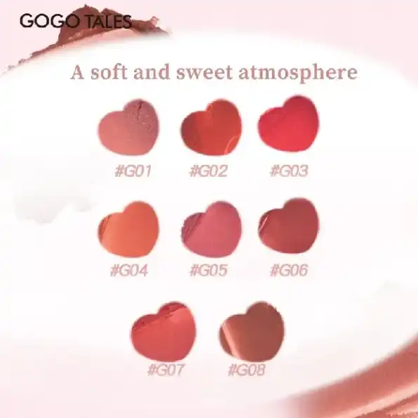 [BPOM] GOGOTALES ice lipmud LIP CREAM MATTE LIPSTICK LIP TINT LONG LASTING LIP & CHEEK MUD