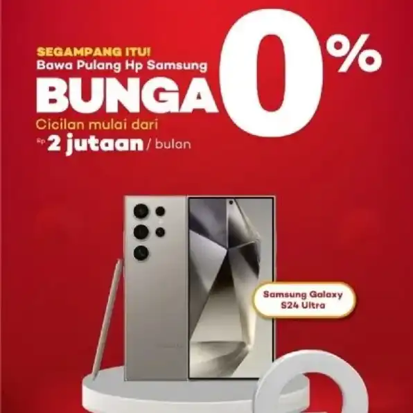 Segampang itu Nyicil Samsung S24 Ultra di Home Credit, Dapetin Promo Bunga Rendah & Free cicilan