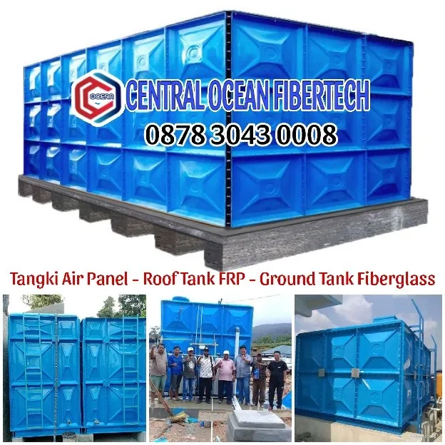 central ocean fibertech - FRP Rooftank- Panel tank - spesialis tangki fiberglass