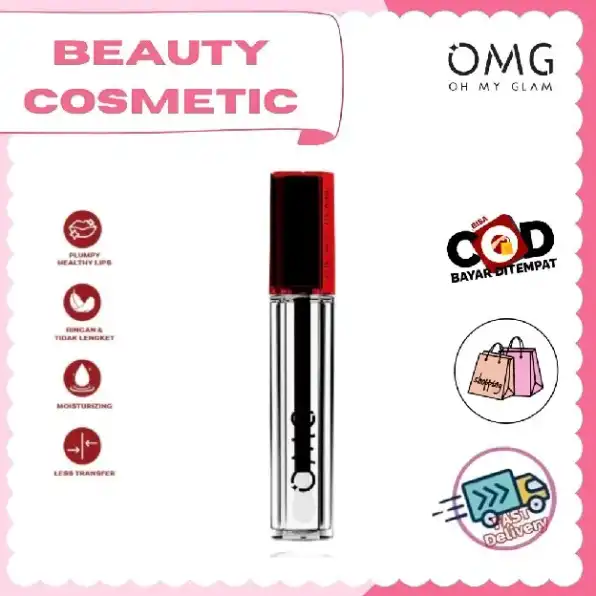 OMG OH MY GLAM Gloss Lip Finish, Transform Your Lip Cream From MATTE to GLOSS for THE VINYL LIP LOOK