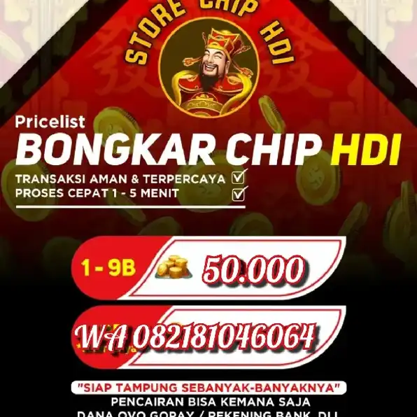 MENERIMA JASA TOP UP HDI DAN BONGKAR ROYAL DRAM BISA LANGSUNG 082181046064