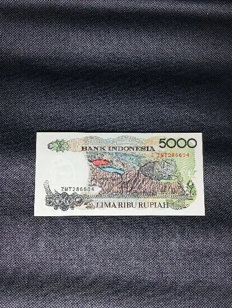 uangkuno 5000 rupiah sasando 