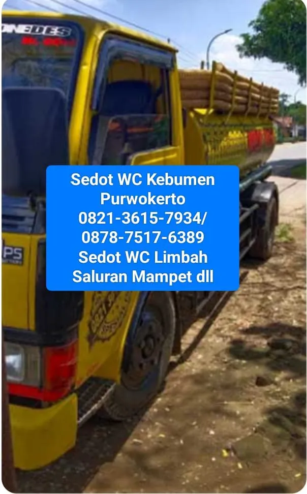 Jasa Sedot Wc Kebumen 0821-3615-7934