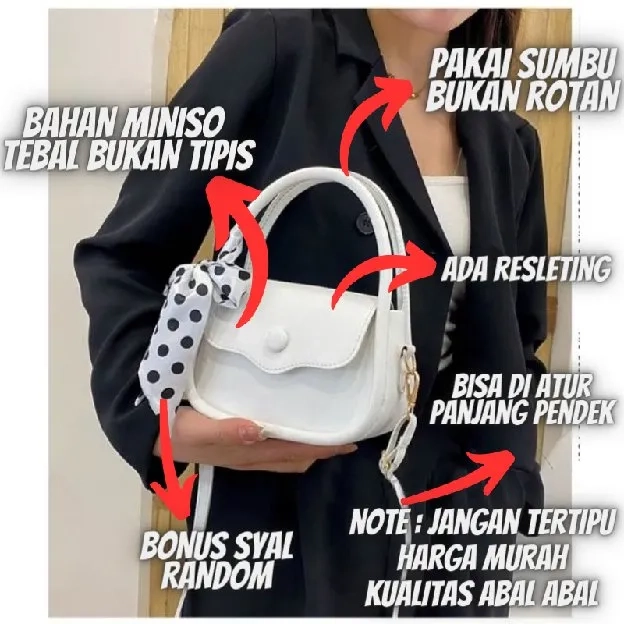 (Bayar Bisa COD) Tas Shanas Selempang - dmn