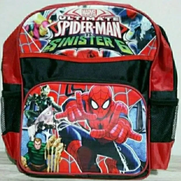 Marvel Ultimate Spiderman VS The Sinister 6 Kid Bag / Tas Anak