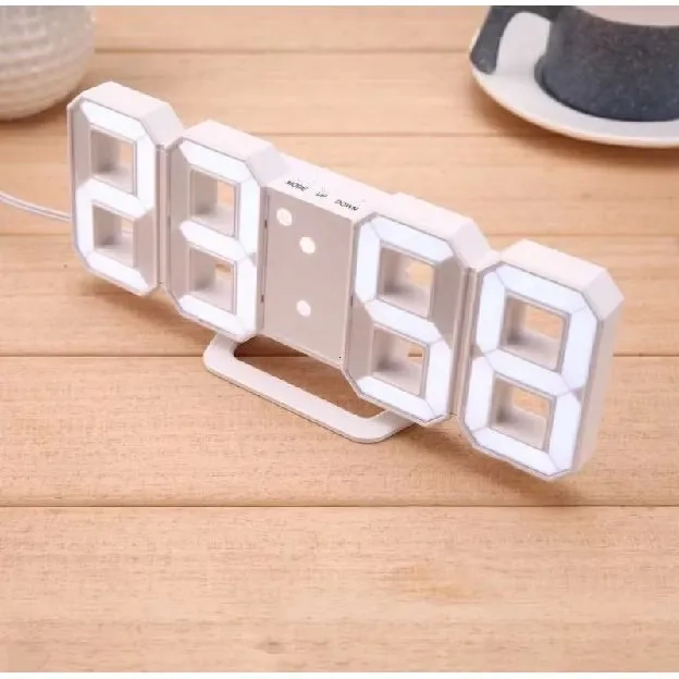 Jam Dinding Digital 3D Clock LED Meja R351 /  Jam Dekorasi / Jam Alarm / Jam Aestehtic Jam Kamar