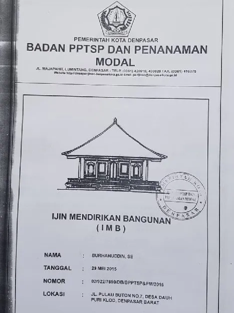 Dijual Ruko 3 Lt. Jl. Pulau Buton Sanglah Dauh Puri Klod Denpasar