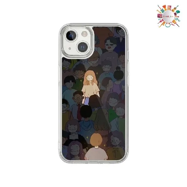 OBRAL SOFTCASE TRANSPARAN SILICON BENING CLEAR CASE CUSTOM COUPLE FOR ALL TYPE