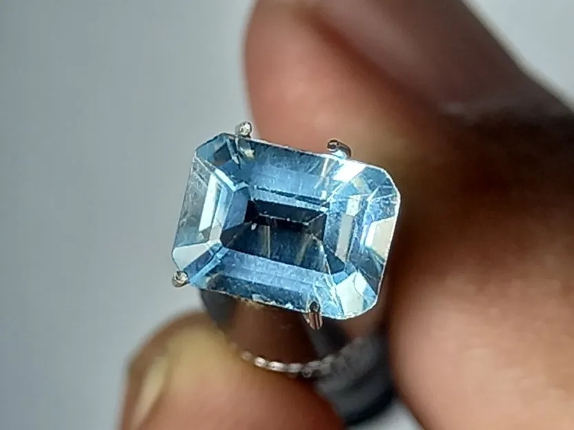 natural blue topaz asli batu topaz bukan sintetic