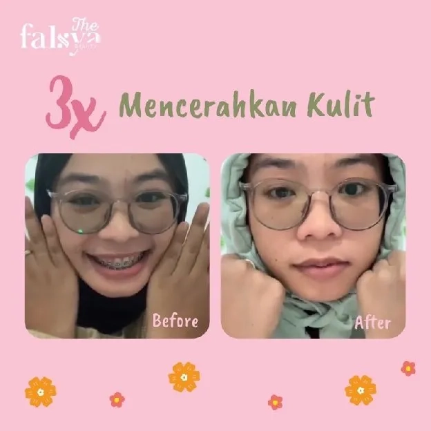 SABUN THE FALSYA BEAUTY GLASSKIN GLOW BAR SOAP BPOM BY FALSYA BEAUTE SABUN PEMUTIH BADAN PENCERAH