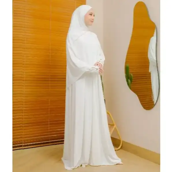 Abaya Jersey Set Kerudung