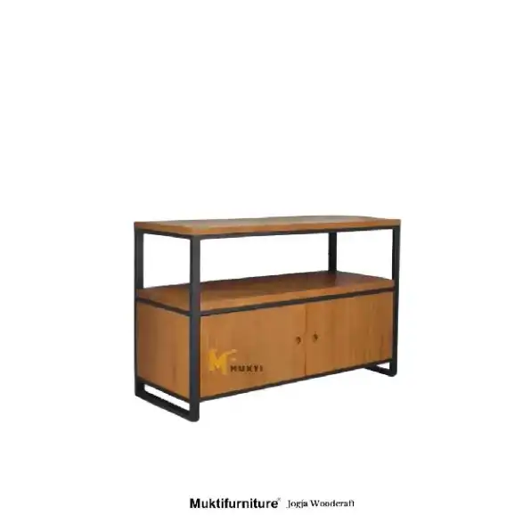 Buffet Meja Tv Minimalis Industrial 120x75 cm by Mukti Furniture 