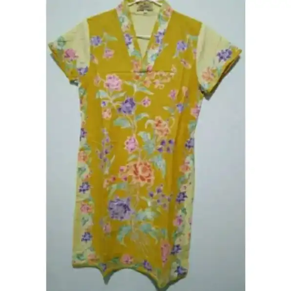 Batik Rumah Yogyakarta Original Batik Dress Wanita 002