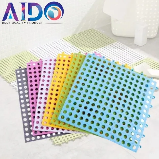 Karpet Kamar Mandi Anti Licin 30x30CM / Keset Lantai Anti Slip Dapur Mat Non-Slip Alas Kandang hewan