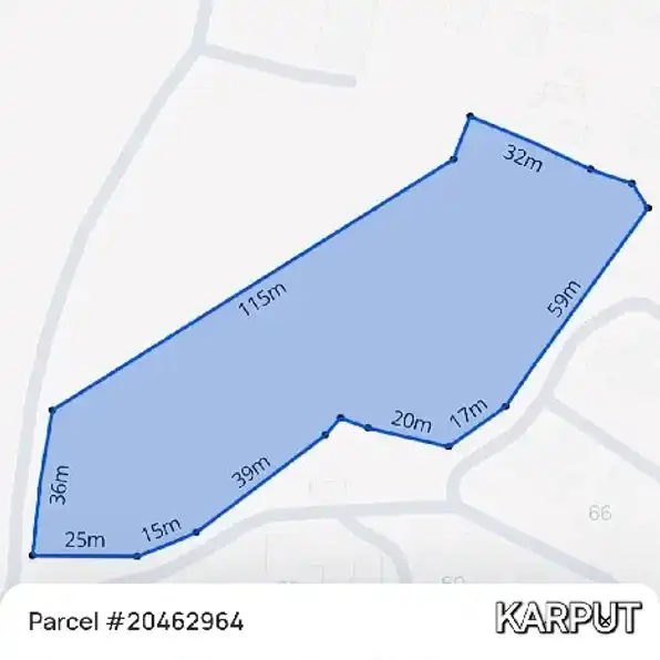 Dijual 1,0408 Ha. Jl. Goa Lempeh Samping BULGARI Resort Pecatu Kuta Selatan