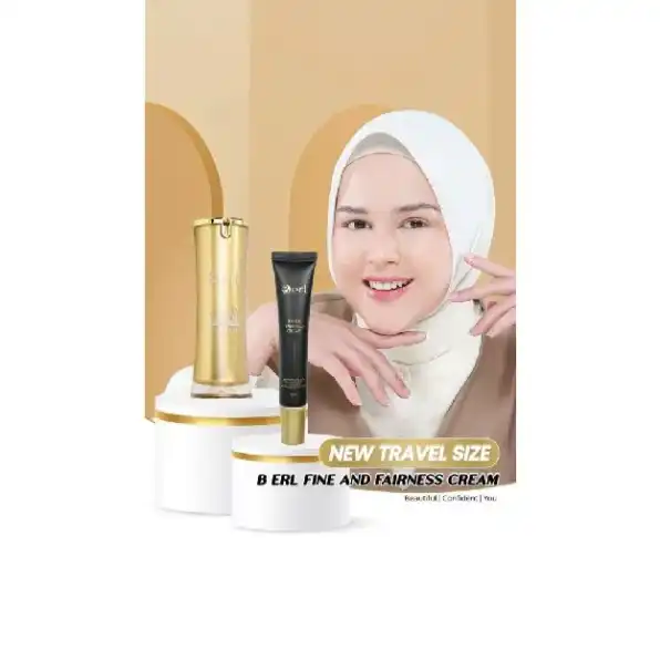 BERL COSMETICS FINE & FAIRNESS CREAM NEW SIZE TREVEL 20ML