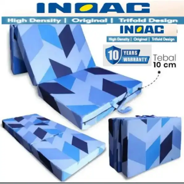 Kasur Busa Lipat INOAC PREMIUM HIGH DENSITY FOAM TEBAL