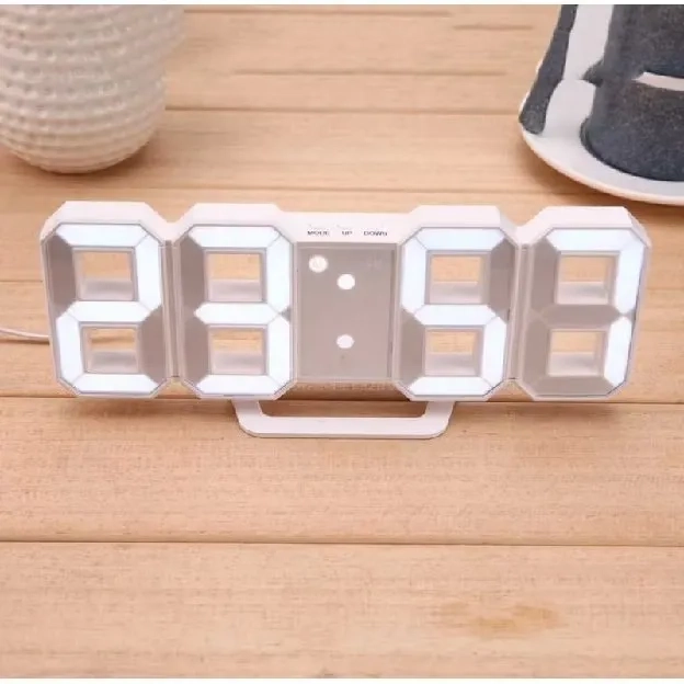 Jam Dinding Digital 3D Clock LED Meja R351 /  Jam Dekorasi / Jam Alarm / Jam Aestehtic Jam Kamar