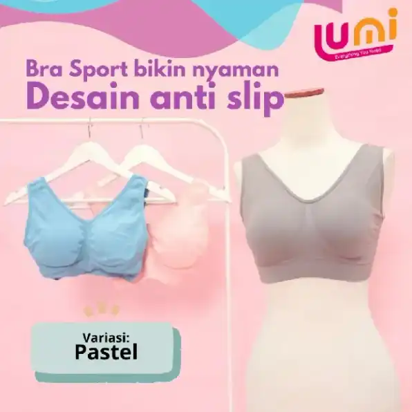 GENIE BRA + TAS KOSMETIK (1 BOX BH = 3PCS + 1 TAS KOSMETIK) ORIGINAL JAPAN