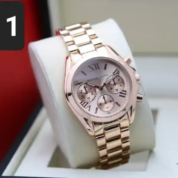 jam tangan wanita michael kors rosgold