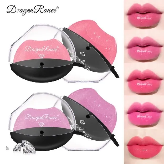 BOX UNGU DIAMOND DRAGON RANEE LAZY LIPS THERMOCHROMIC LIPSTICK BERUBAH WARNA