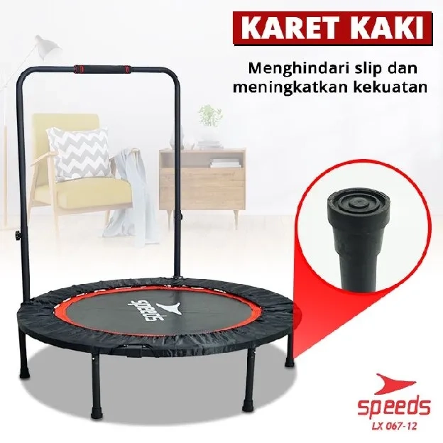 SPEEDS Trampoline Dewasa Anak 40 Inch Olahraga Lompat Trampolin Jump Olahraga Fitness