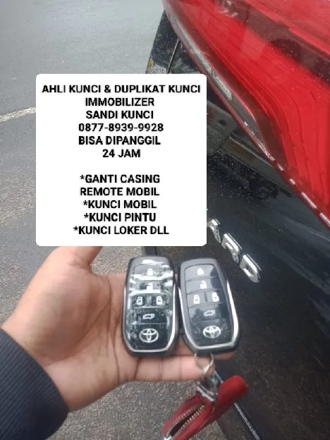 Sandi Kunci Jatiasih 0877-8839-9928 Ahli Kunci & Duplikat Kunci iImmobilizer