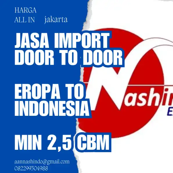 jasa import eropa to jakarta