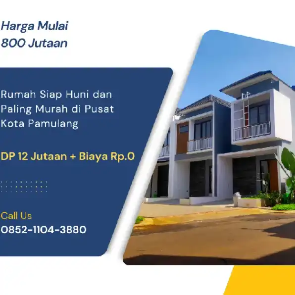 Rumah murah cicilan 5 jutaan perbulan 